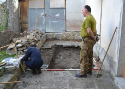 4 – Raziskave ob gradnji – nadzor z dokumentiranjem na lokaciji Dijaški in Študentski dom, Cankarjeva ulica 5, Koper