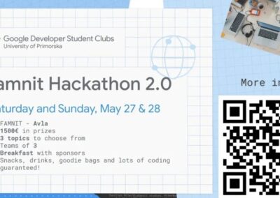 Famnitov Hackathon 2.0 za vse študente UP!