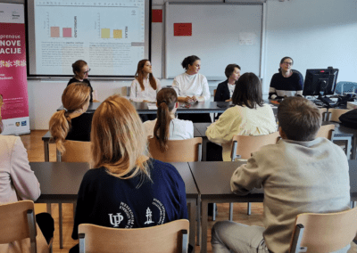 Tiskovna konferenca v okviru projekta Šola prenove za nove generacije