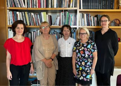 Obisk sekretarke SNKU Unesco Marjutke Hafner na Unescovi katedri