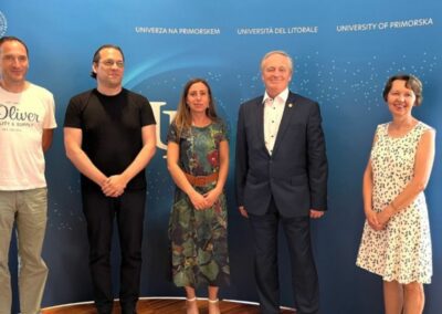 UP obiskal direktor Slovenske znanstvene fundacije