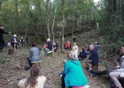 Noč raziskovalcev v pripovedovanju zgodb v Mitskem parku