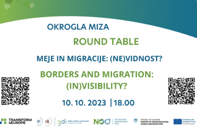 Okrogla miza: Meje in migracije