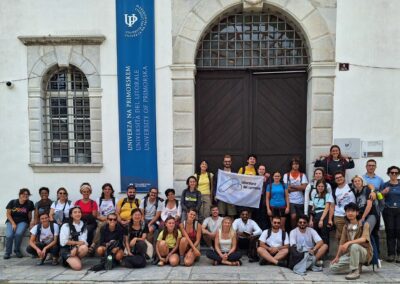 Obisk študentk in študentov 6. pohodniške poletne šole WalKras na UP FHŠ