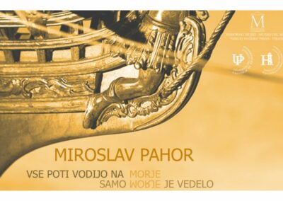 Predstavitev knjig Miroslava Pahorja – Vse poti vodijo na morje in Samo morje je vedelo