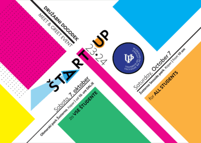 ŠTARTUP – športno & družabni dogodek za VSE študente UP