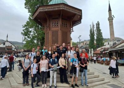 Študentje geografije na terenskih vajah v Bosni in Hercegovini