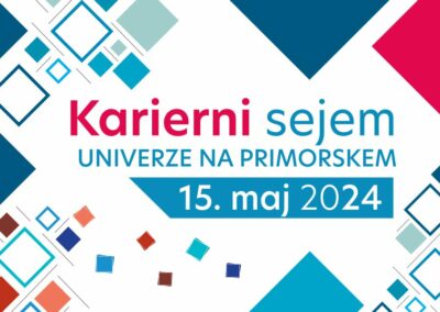 Spoznajte potencialne delodajalce in trg dela na Kariernem sejmu UP 2024