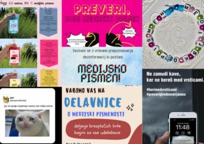 Razstava študentov: Medijska pismenost v medijsko nepismeni družbi