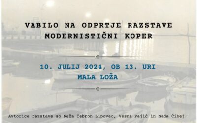 V Mali loži bo na ogled razstava Modernistični Koper