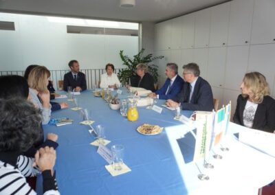 Oddelek za italijanistiko UP FHŠ sprejel italijansko delegacijo