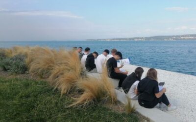 Gimnazijci na terenskih geografskih vajah raziskovali slovensko obalo