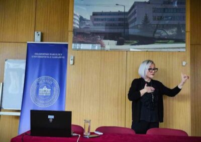 Izr. prof. dr. Martina Blečić Kavur gostovala na Univerzi v Sarajevu