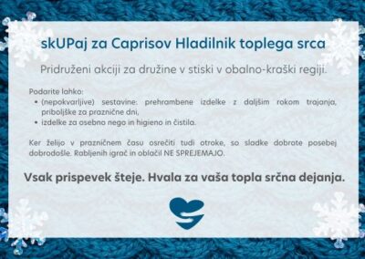 Dobrodelna akcija: Hladilnik toplega srca