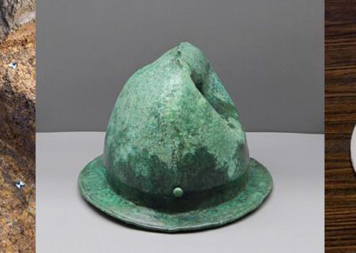 Gostujoči predavanji in razstava Povrnjeni sijaj prazgodovinskega brona: Negovska čelada iz Podzemlja