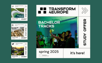 Ponudba predmetov T4EU Bachelor Tracks pomlad 2025 je objavljena, registracije so odprte