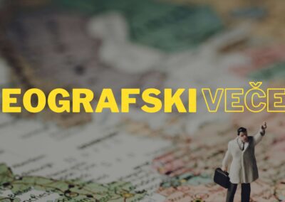 Geografski večer in Noč geografije: turistično-geografski kviz s predstavitvijo dveh turističnih območij na različnih koncih sveta