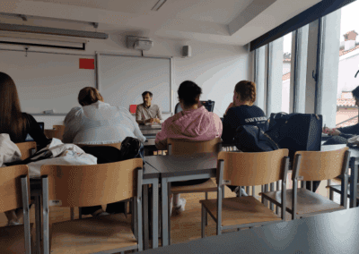 Gostovanje dr. Gašperja Trohe na OS UP FHŠ