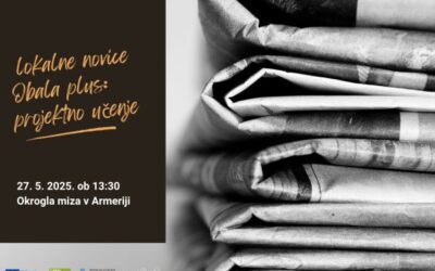 Lokalne novice Obala plus: projektno učenje