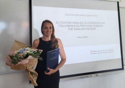 Zagovor doktorske disertacije Janje Zorko            
