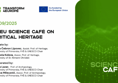 T4EU Znanstvena kavarna o kritični dediščini