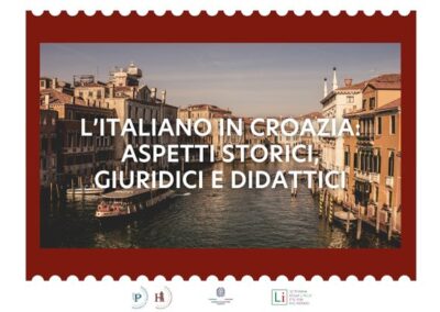 L’italiano in Croazia: aspetti storici, giuridici e didattici