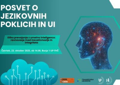 POSVET O JEZIKOVNIH POKLICIH IN UI – Etika prevajanja z umetno inteligenco: ravnovesje med inovativnostjo in integriteto