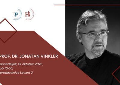 Inavguracijsko predavanje prof. dr. Jonatana Vinklerja