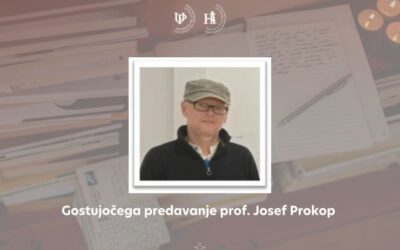Gostujoče predavanje prof. Josef Prokop