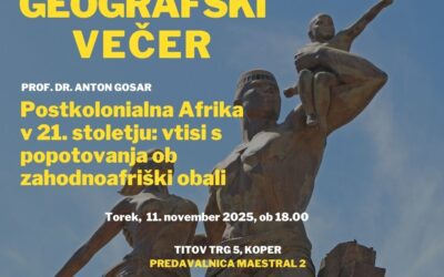 Geografski večer: Postkolonialna Afrika v 21. stoletju: vtisi s popotovanja ob zahodnoafriški obali