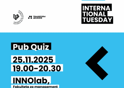 Mednarodni torek – Pub Quiz