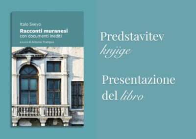 Predstavitev knjige: Racconti muranesi e/in Lettere da Murano