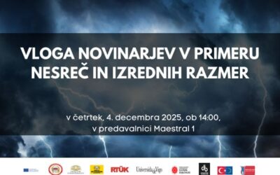 THE ROLE OF JOURNALISTS IN CASES OF DISASTERS AND EMERGENCIES