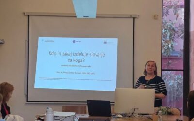 Gostujoče predavanje dr. Mateje Jemec Tomazin