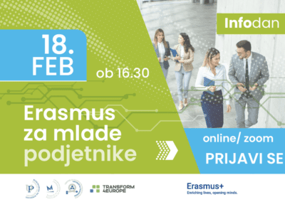 SPLETNI INFO DAN ERASMUS ZA MLADE PODJETNIKE