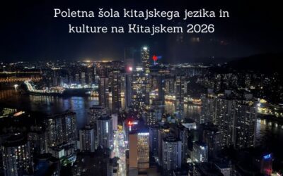 Poletna šola kitajskega jezika in kulture na Kitajskem 2026
