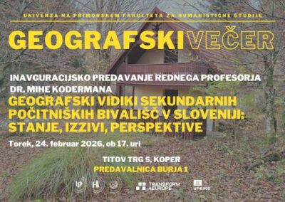 Vabilo na inavguracijsko predavanje prof. dr. Mihe Kodermana