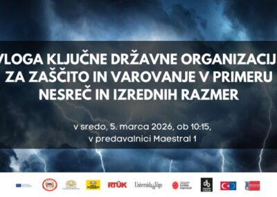 THE ROLE OF A KEY STATE INSTITUTION FOR PROTECTION AND RESCUE IN CASES OF DISASTERS AND EMERGENCIES