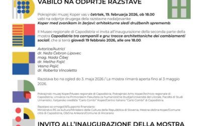 VABILO NA ODPRTJE RAZSTAVE/INVITO ALL’INAUGURAZIONE DELLA MOSTRA
