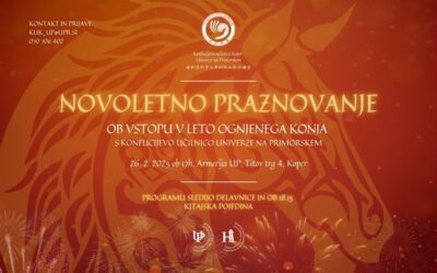 Praznovanje kitajskega novega leta v Konfucijevi učilnici Koper UP FHŠ