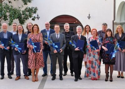 Inavguracija štirih rednih profesorjev UP FHŠ