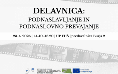 WORKSHOP INVITATION: Subtitling and Subtitle Translation