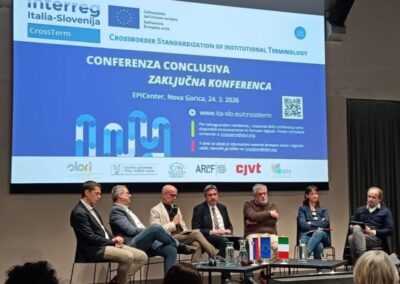 Poročilo zaključne konference projekta Crossterm