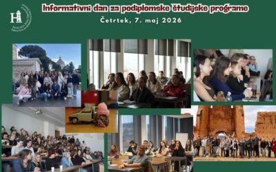 Informativni dan za podiplomski študij 2026