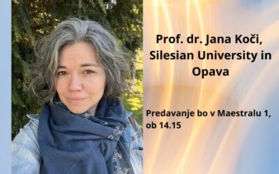 Prof. dr. Jana Koči bo v četrtek 14. 5. 2026 gostovala na Oddelku za komuniciranje in medije, pri predmetu Manjšinske identitete in mediji.