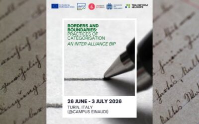 BIP Borders and Boundaries (UNITA + T4EU) in Turin