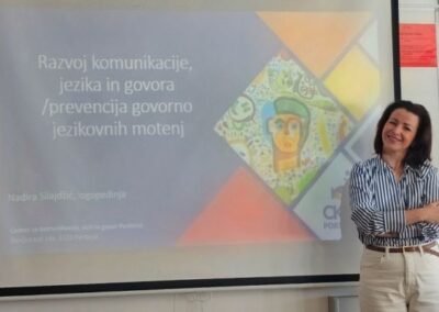 Gostujoče predavanje: Govorno-jezikovni razvoj in govorno-jezikovne motnje