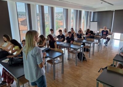 Maturitetne terenske vaje z dijaki Gimnazije Nova Gorica