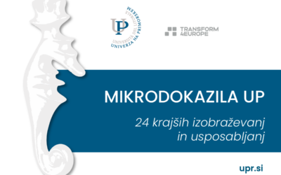 UP objavila prvi razpis krajših izobraževanj in usposabljanj za pridobitev mikrodokazil