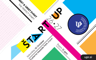 ŠtartUP – a social event for all UP students at the start of the academic year